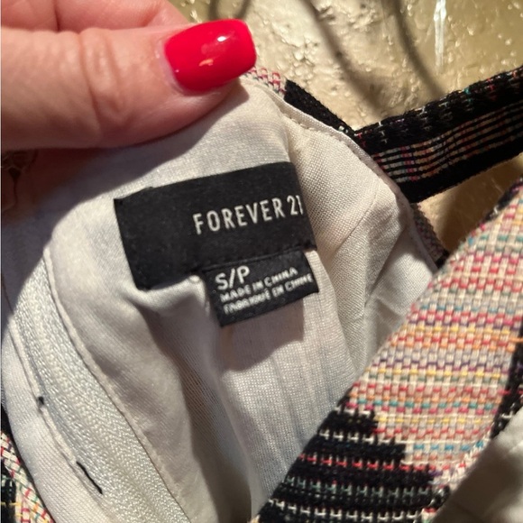 Forever 21 halter top corset style with zipper back. - Picture 6 of 6